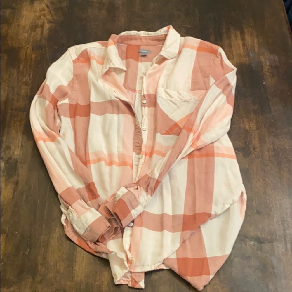 Aerie pink flannel